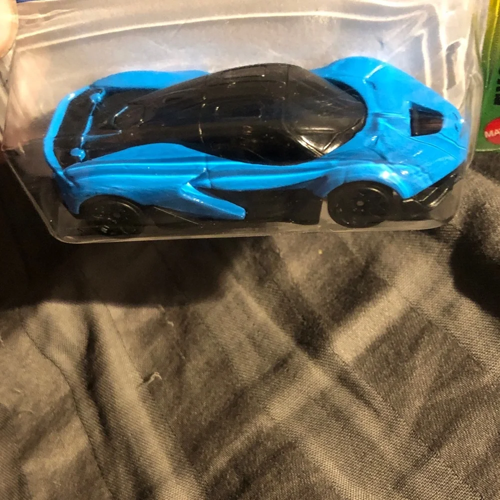 McLaren W1 Blue Toy Car